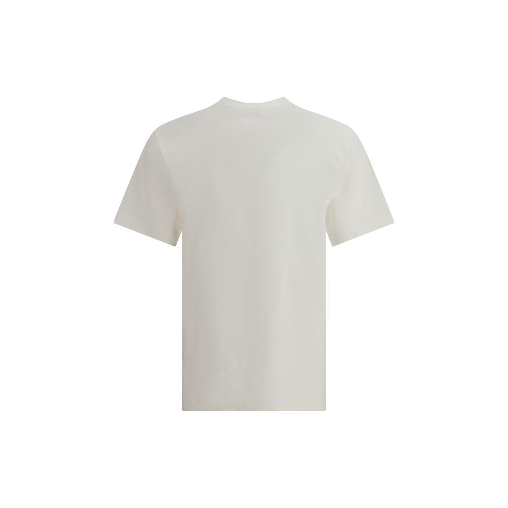 Burberry Cream Cotton T-Shirt
