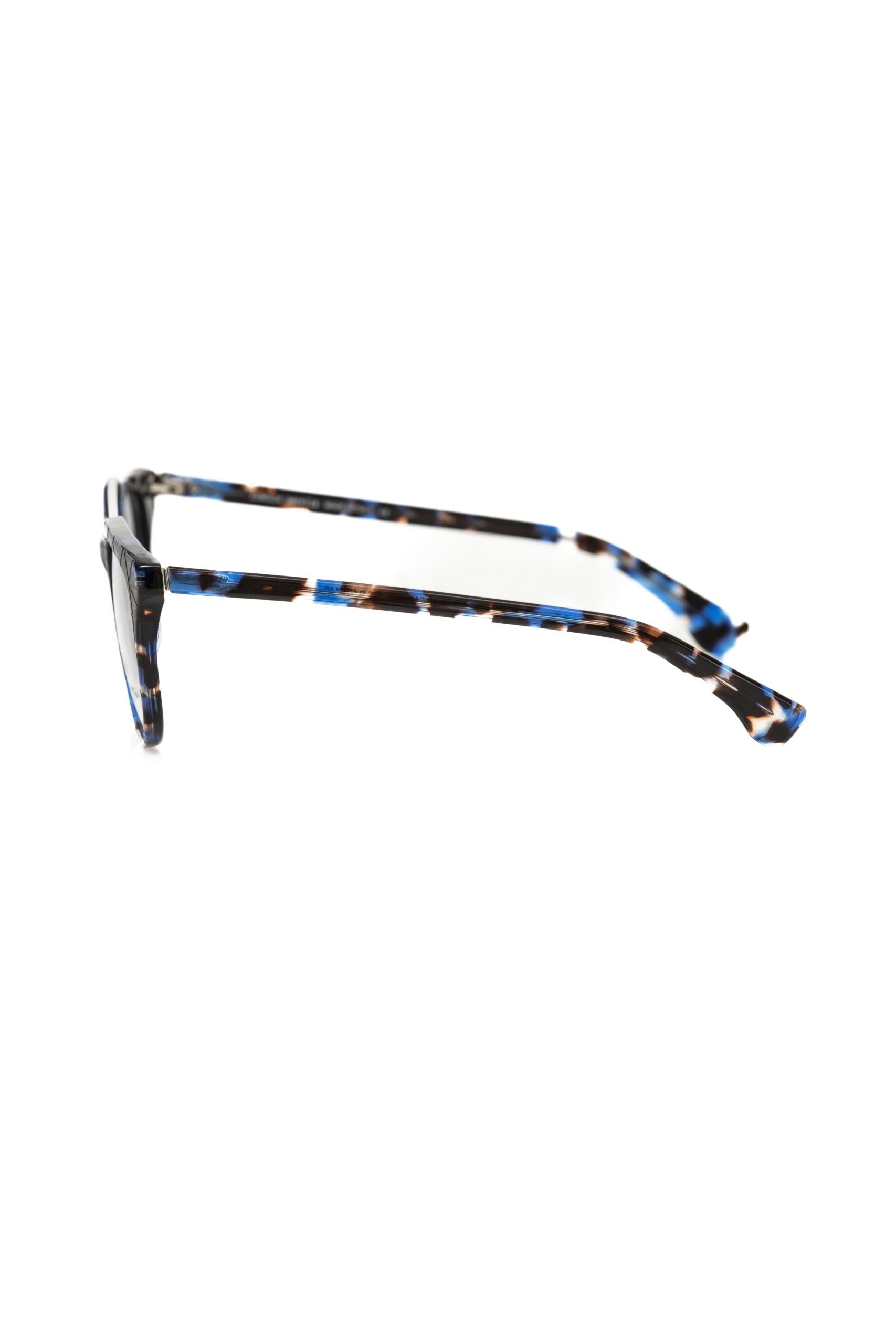 Frankie Morello Blue Acetate Unisex Eyeglass Frame