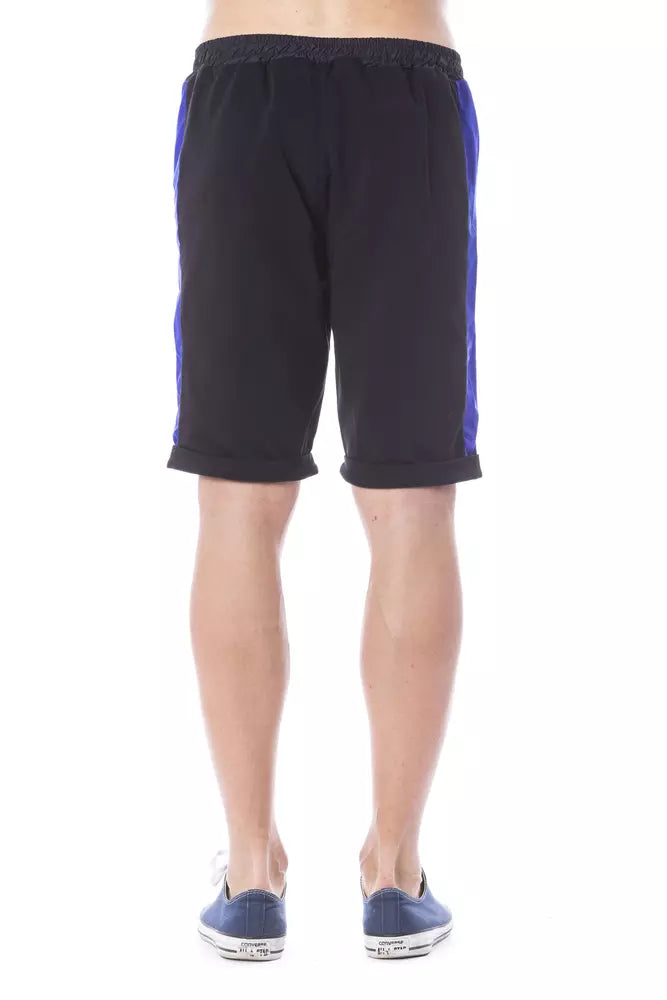 Verri Black Cotton Men Short