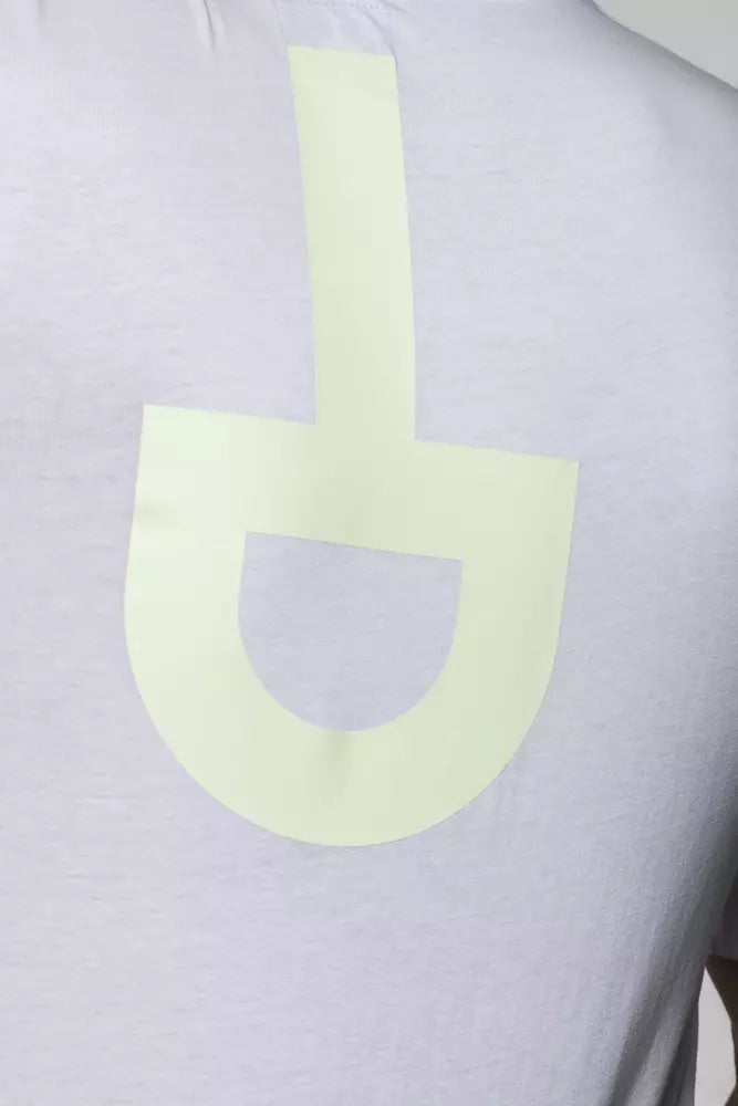 Tond White Cotton Men's T-Shirt