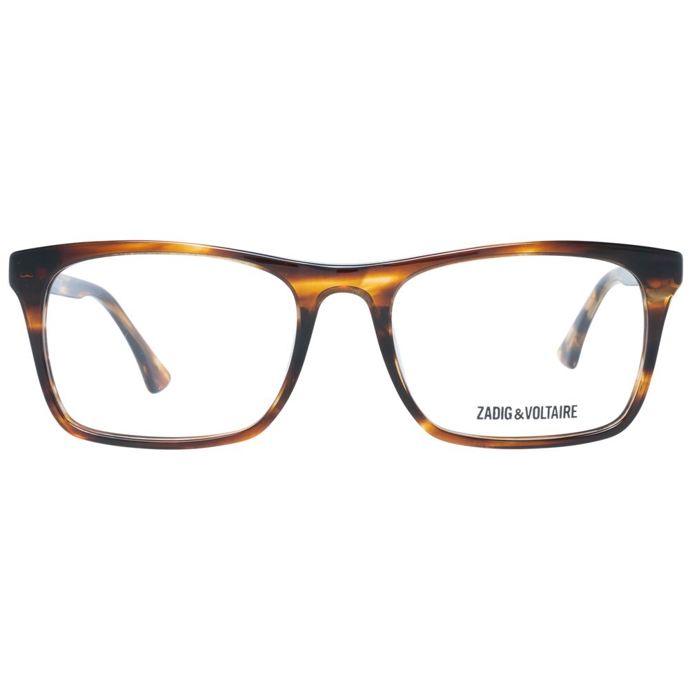 Zadig & Voltaire Brown Men Glasses Frame