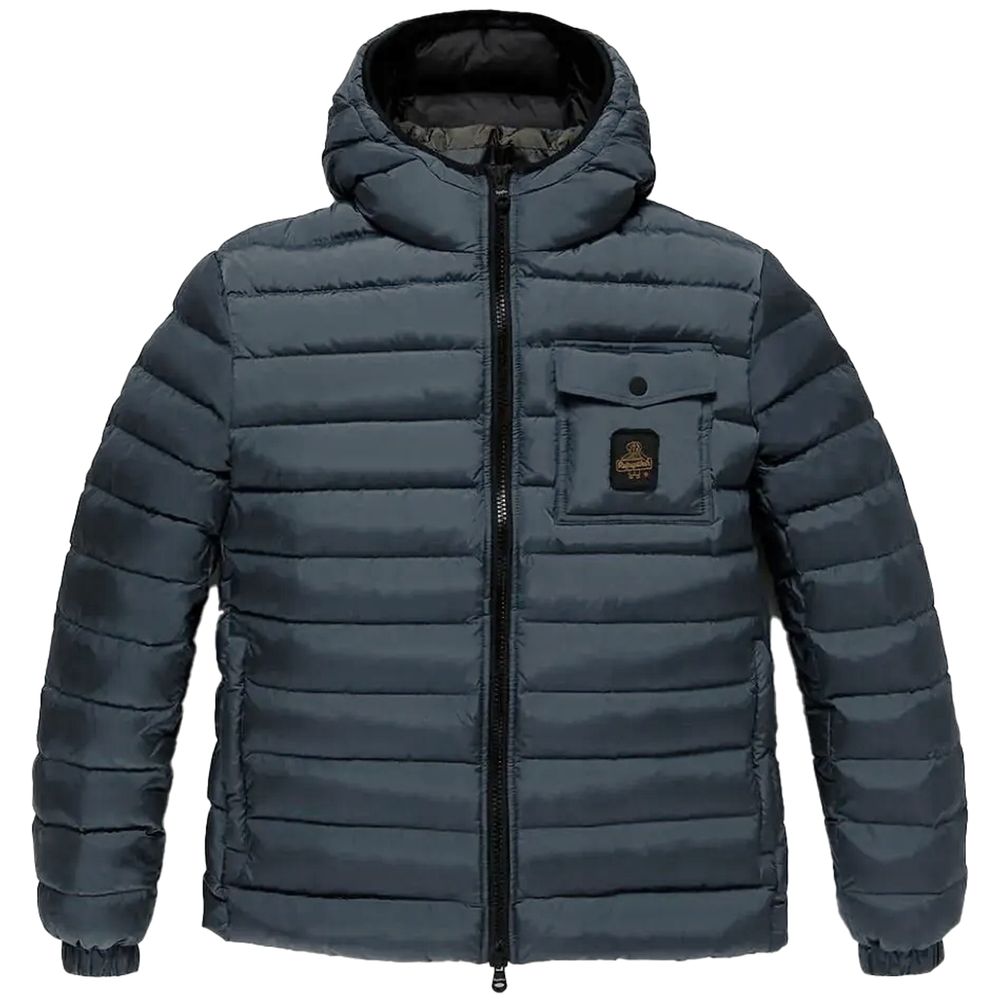 Refrigiwear Light Blue Nylon Men's Jacket