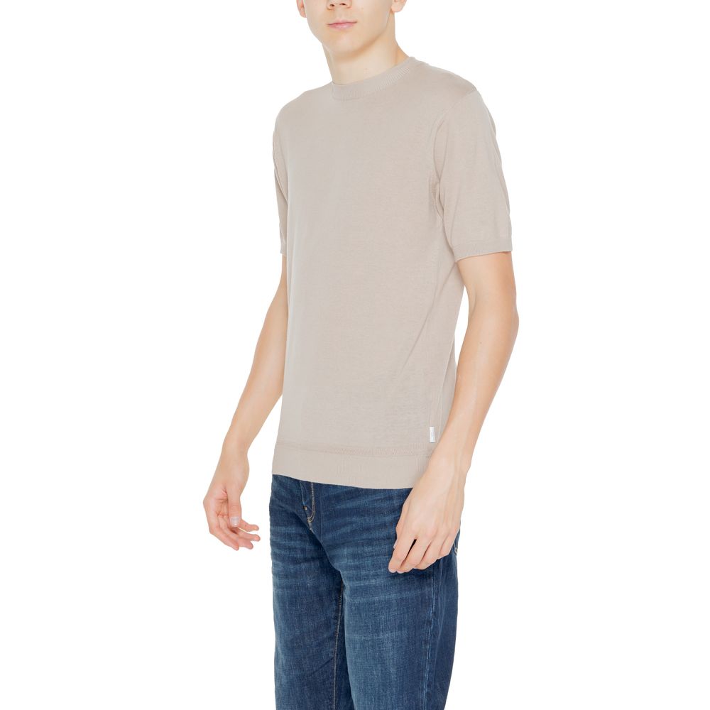 Hamaki-Ho Beige Cotton Sweater