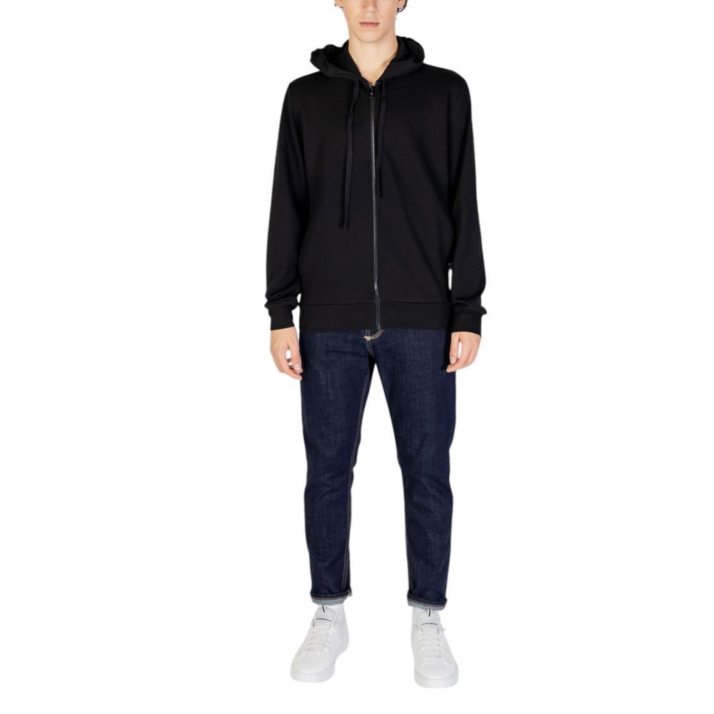 Emporio Armani Underwear Black Polyester Hoody