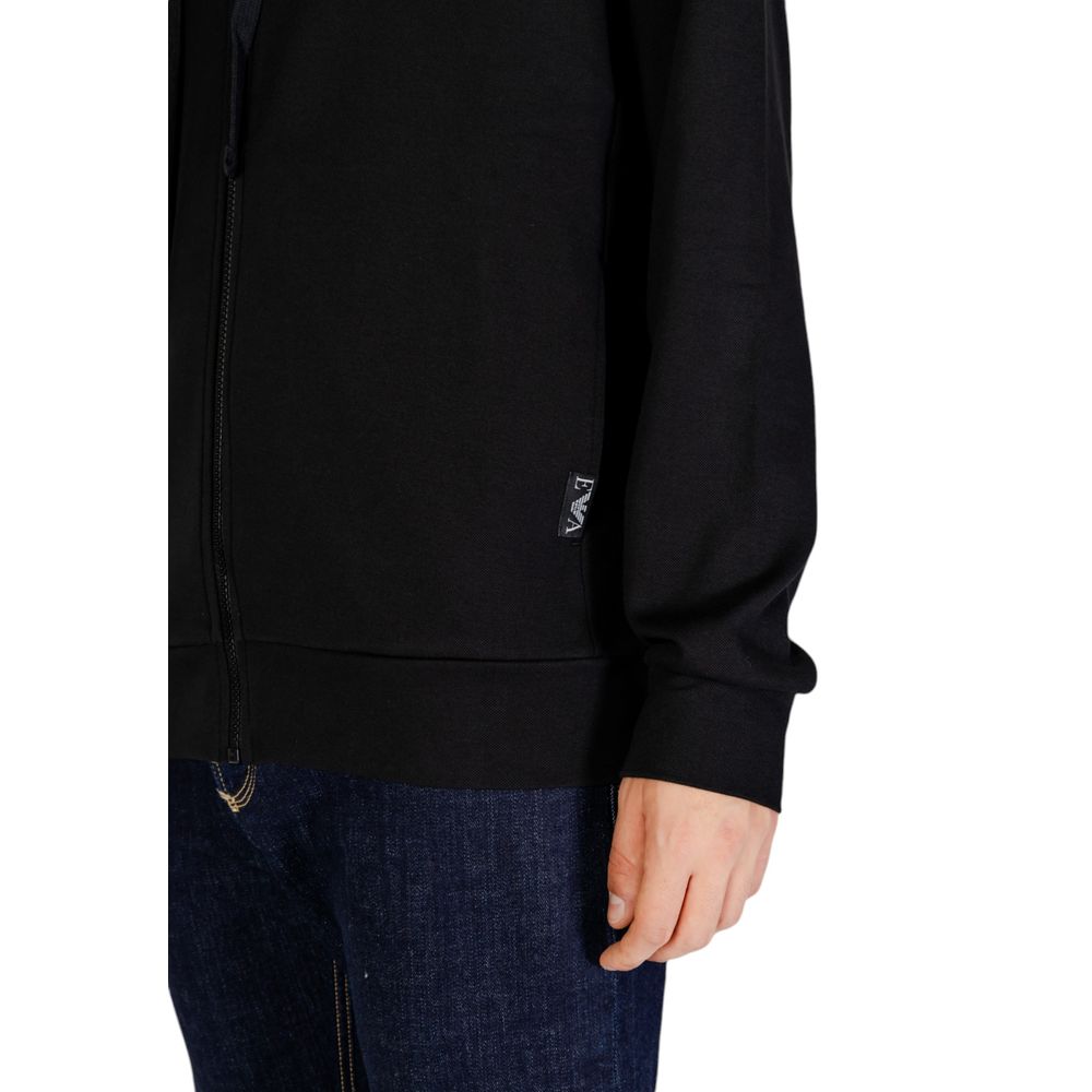 Emporio Armani Underwear Black Polyester Hoody