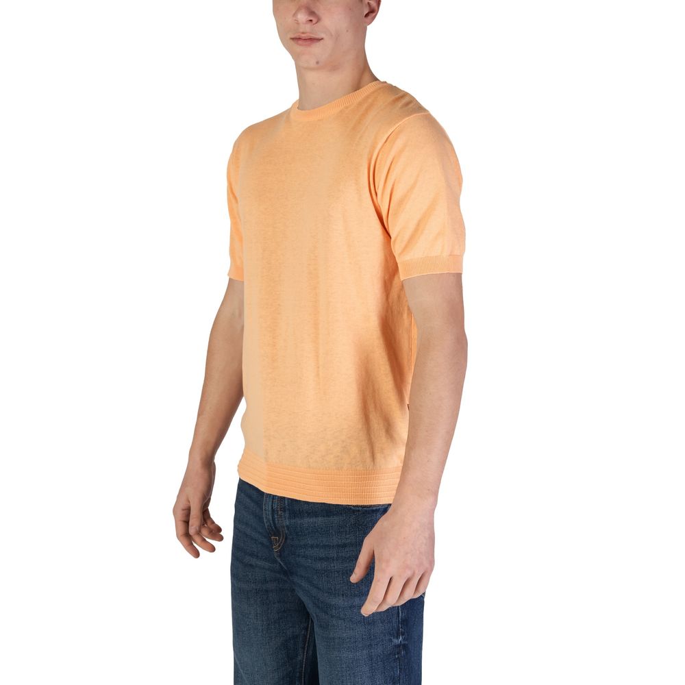 Hamaki-Ho Orange Cotton T-Shirt