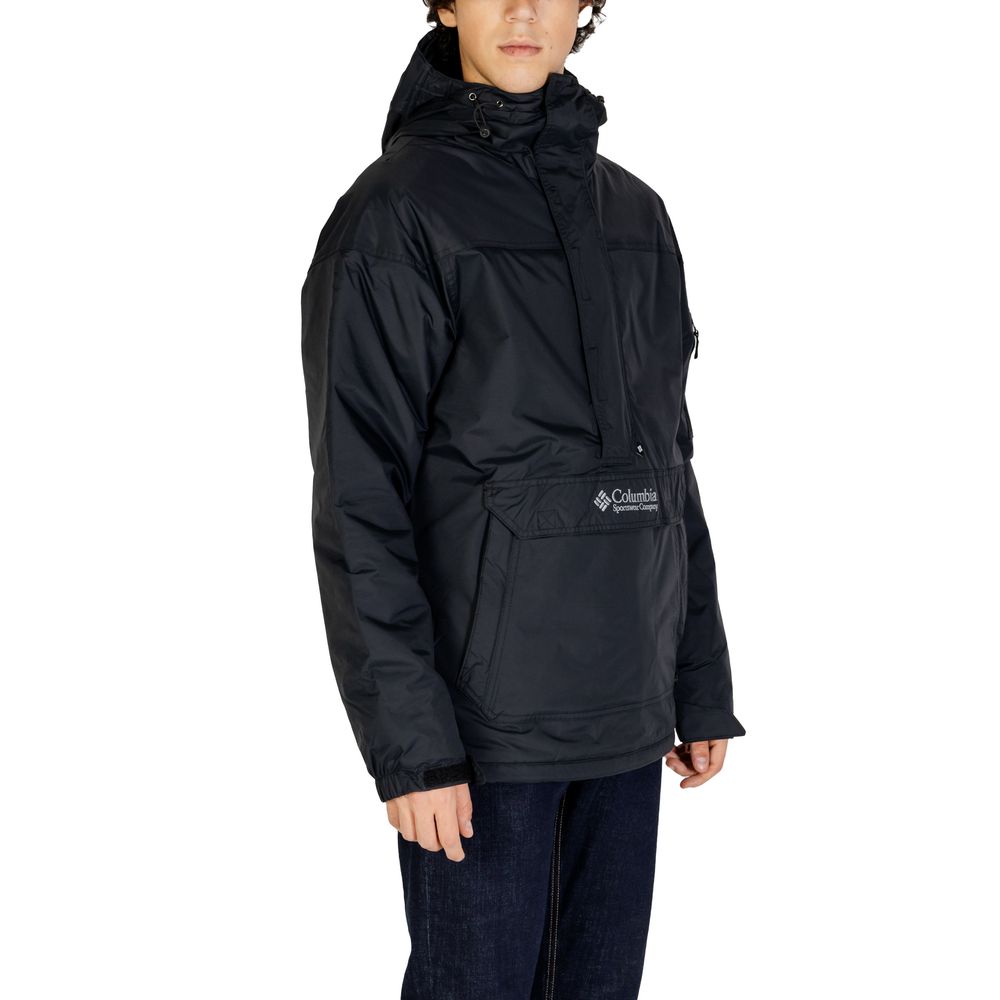 Columbia Black Nylon Jackets & Coat