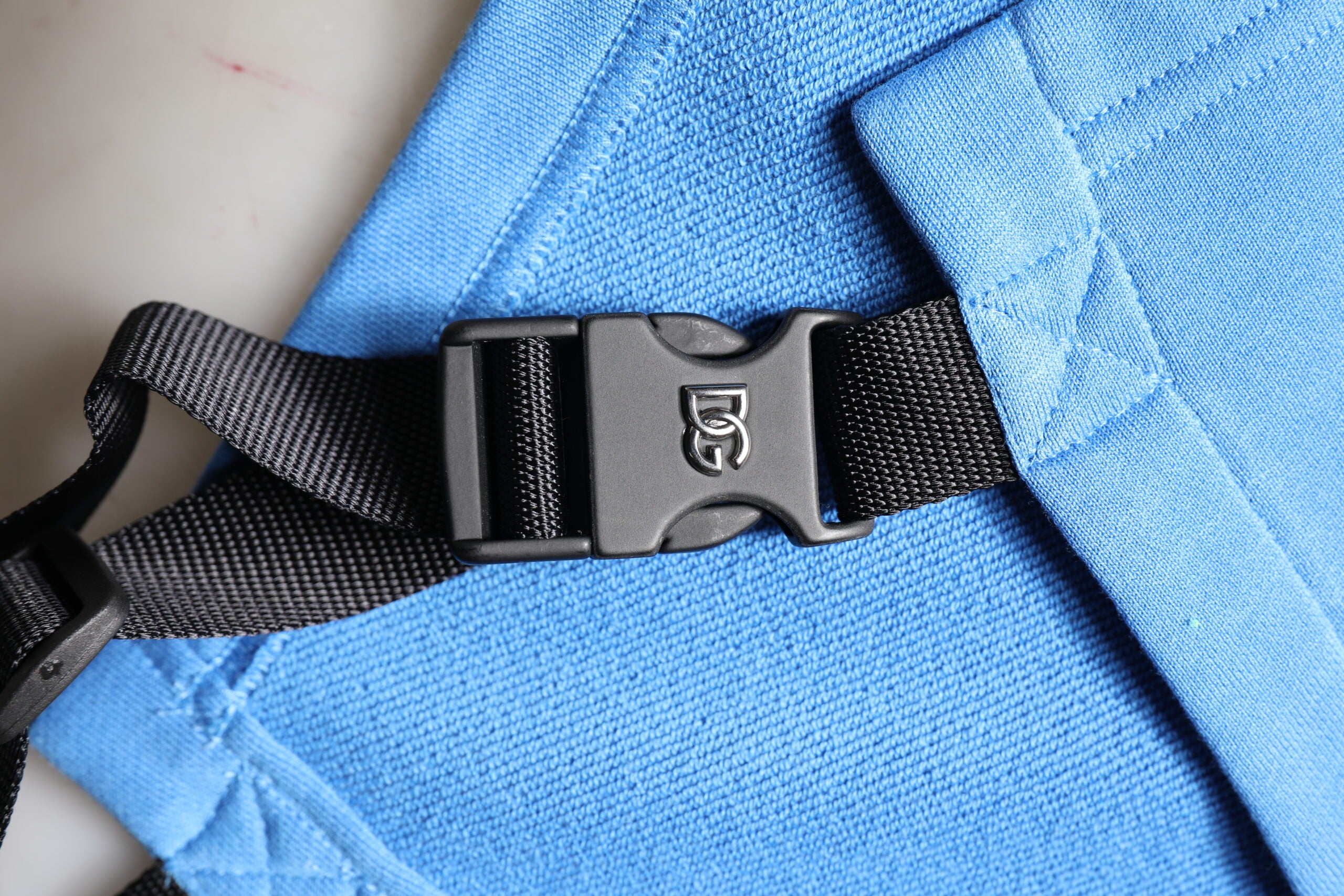 Dolce & Gabbana Blue Cotton Hooded Men Sportswear Vest Sweater