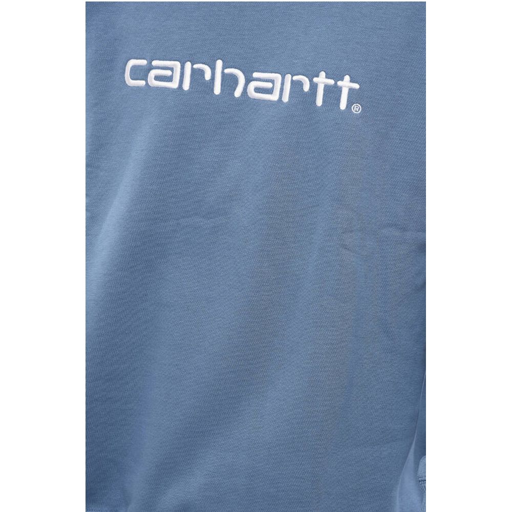 Carhartt Wip Fleeced Cotton Crew-neck Sweatshirt with Embroidered Logo