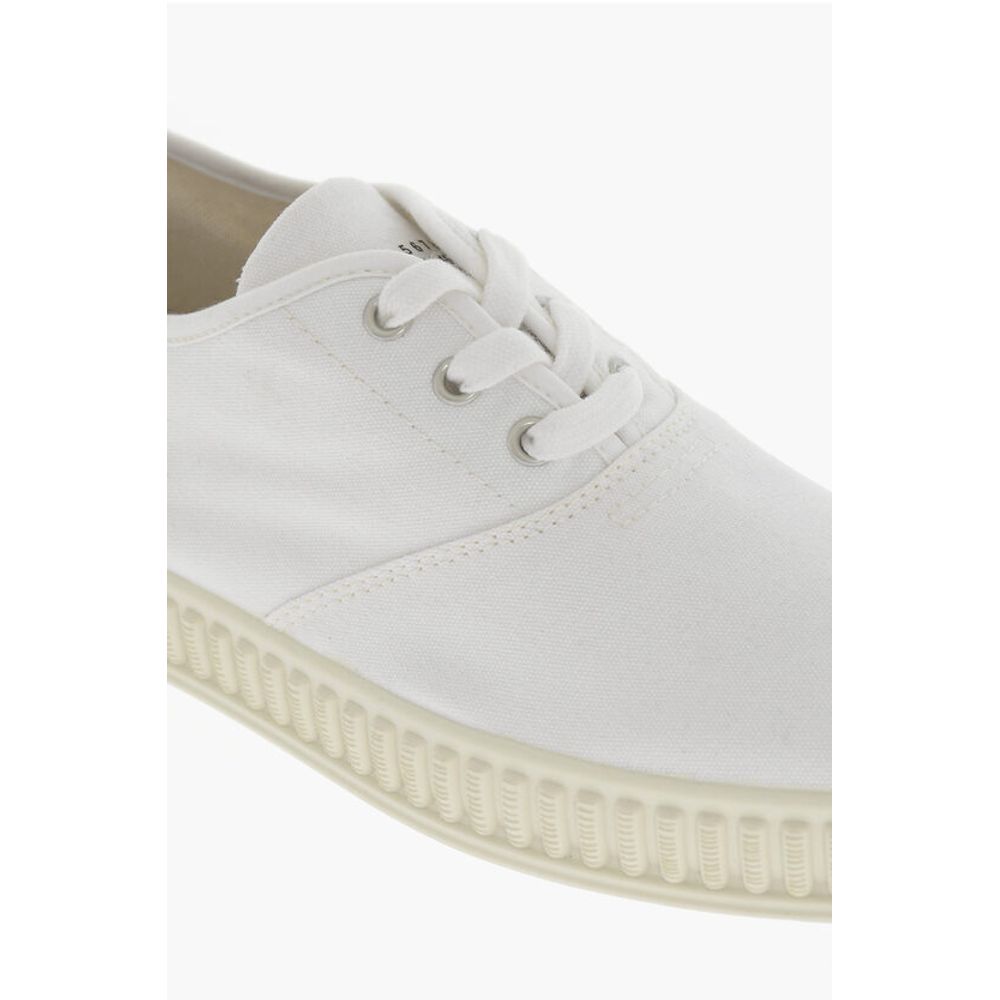 Maison Margiela MM22 Canvas Low-top Sneakers with Rubber Sole
