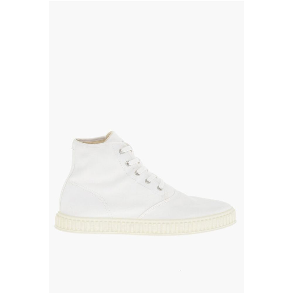 Maison Margiela MM22 Canvas High-top Sneakers with Rubber Sole