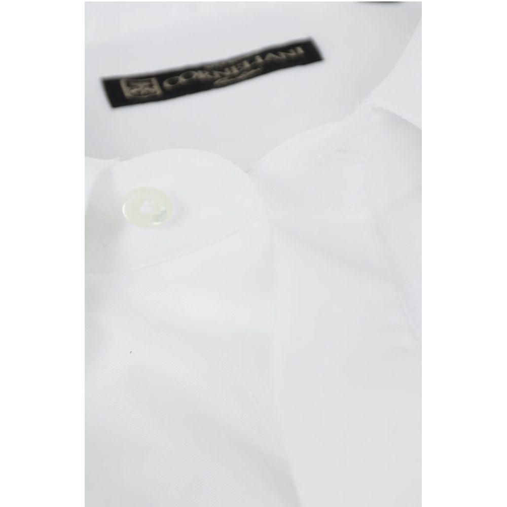 Corneliani Hidden Buttoning Cotton Shirt