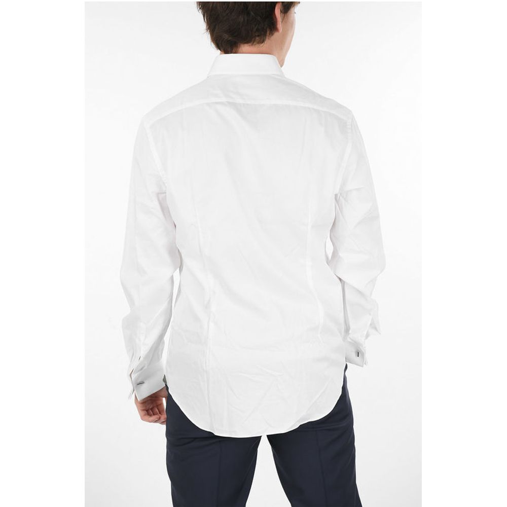 Corneliani Hidden Buttoning Cotton Shirt