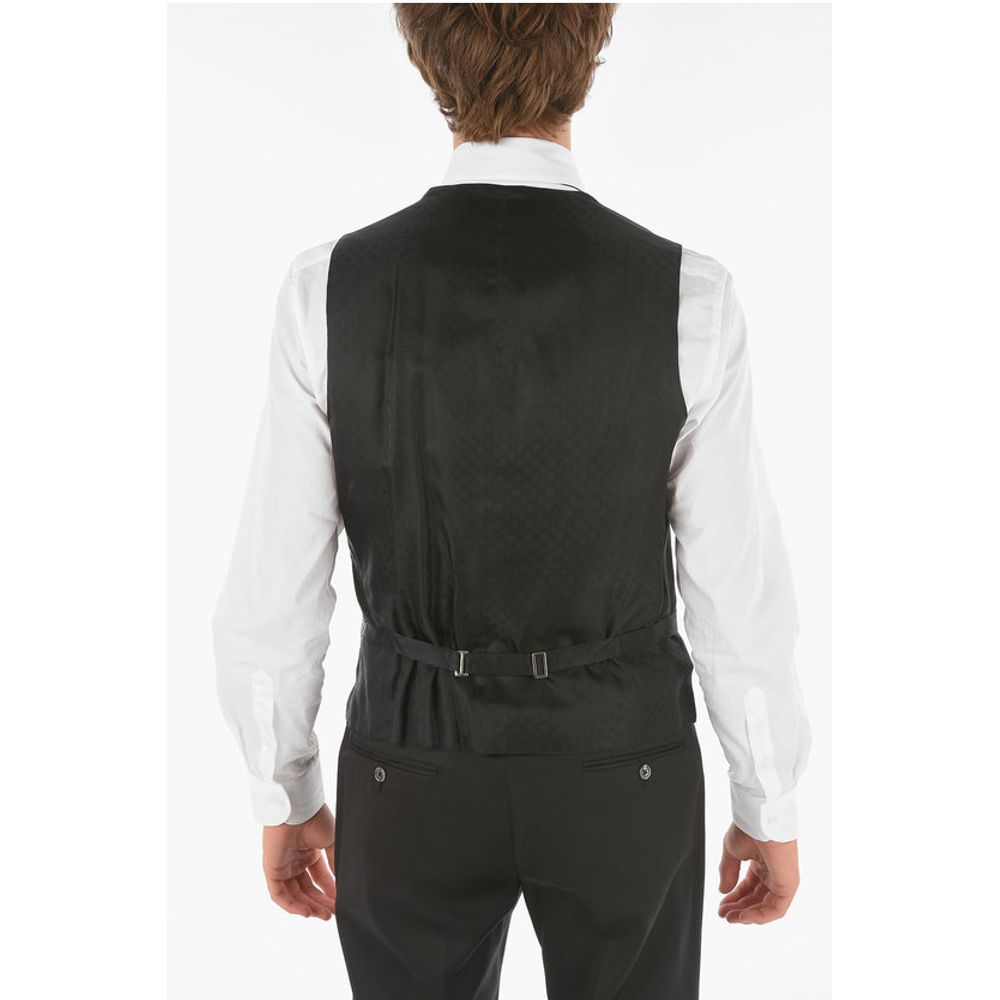 Corneliani center vent shawl lapel CERIM.ACADEMY 3 piece waistcoat suit