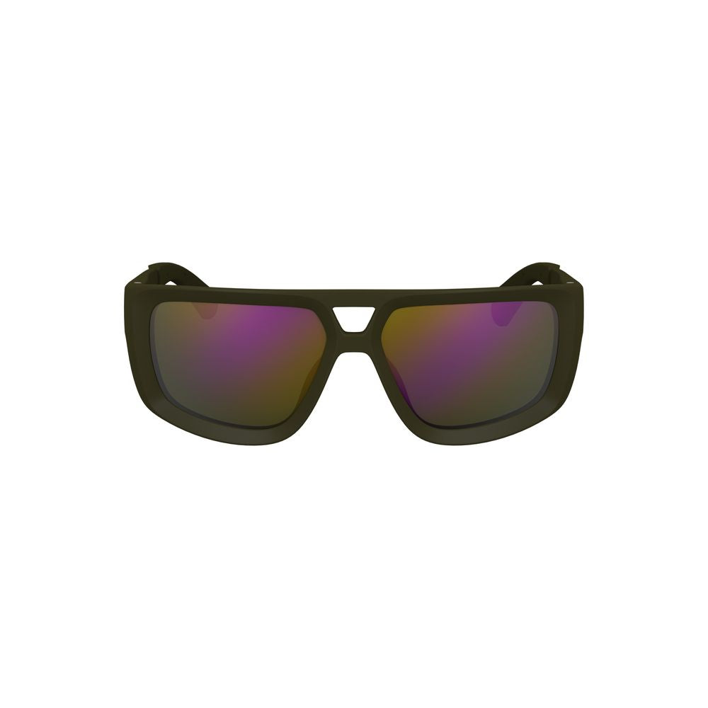 Calvin Klein Green Plastic Mens Sunglasses