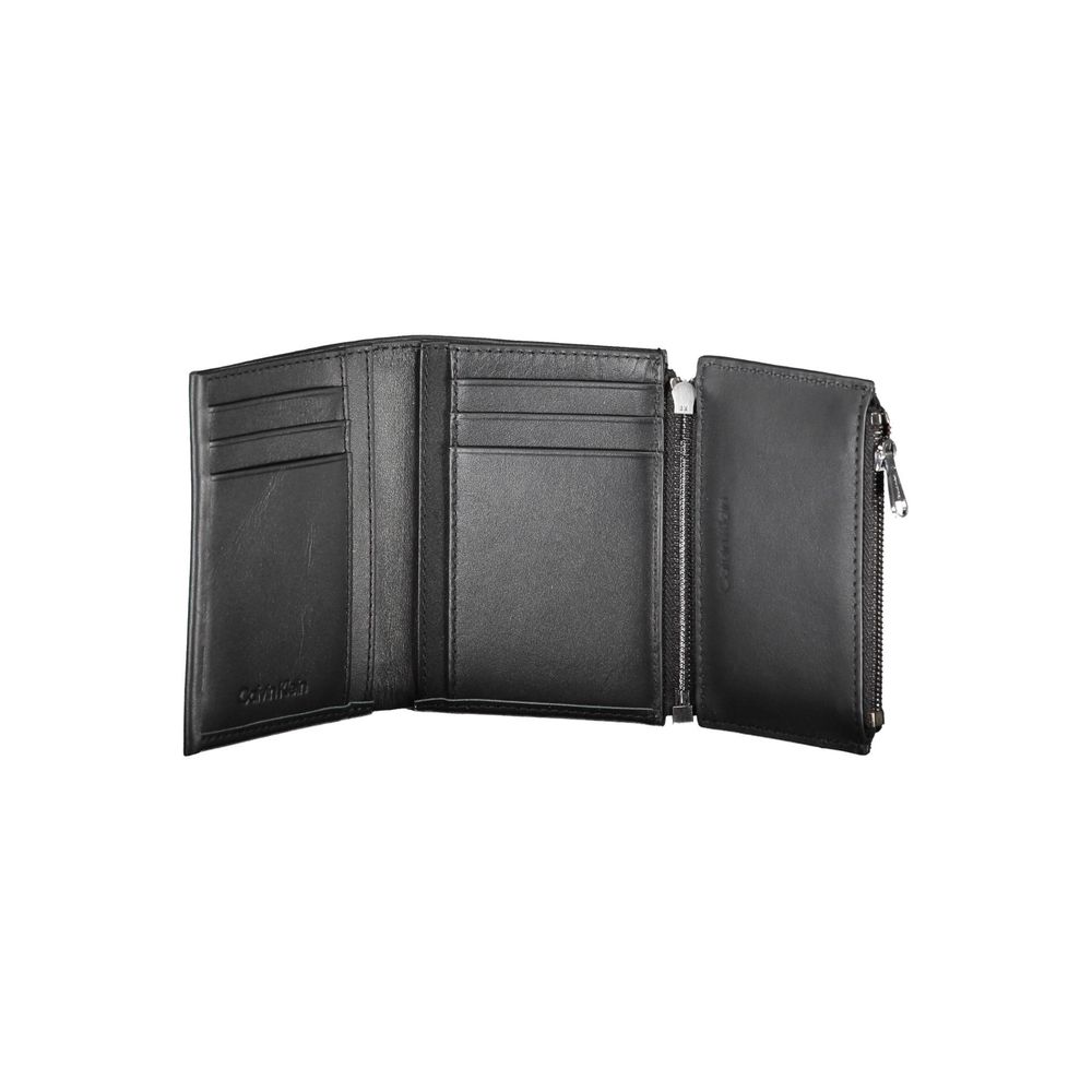 Calvin Klein Black Leather Men Wallet
