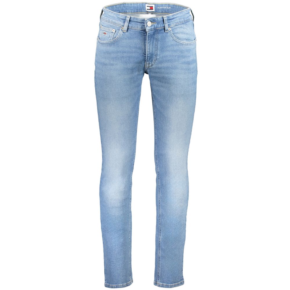 Tommy Hilfiger Light Blue Cotton Men Jeans