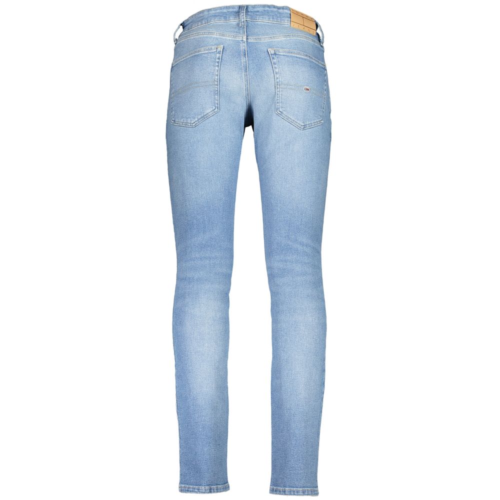 Tommy Hilfiger Light Blue Cotton Men Jeans