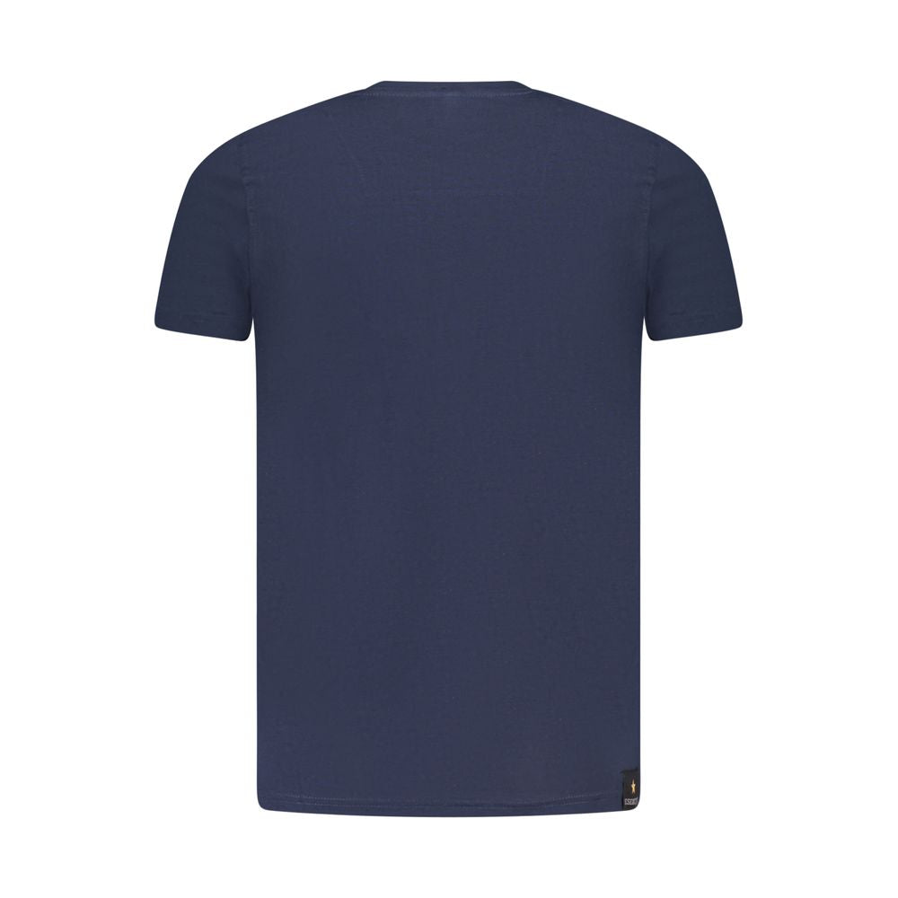 Accademia Militare Blue Cotton T-Shirt