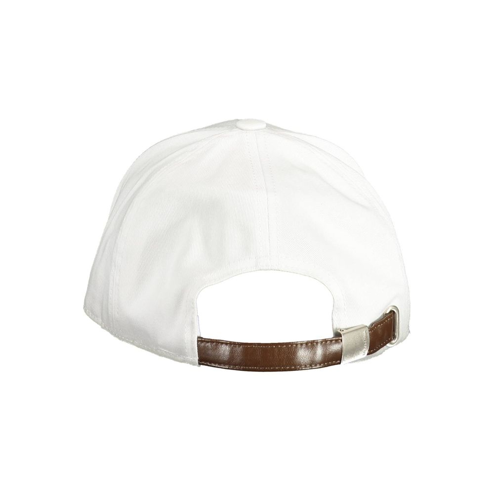 La Martina White Cotton Hats & Cap