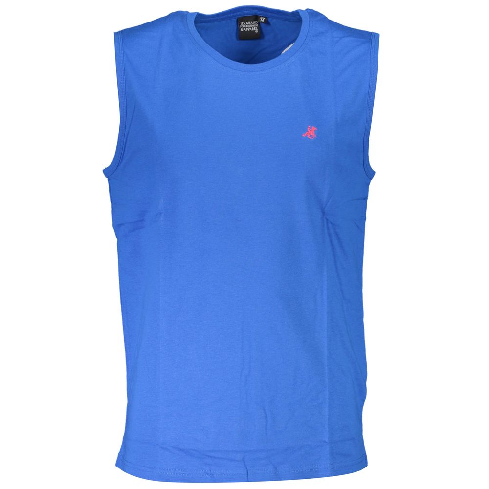 U.S. Grand Polo Blue Cotton T-Shirt