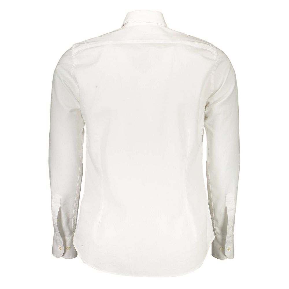 La Martina White Cotton Shirt