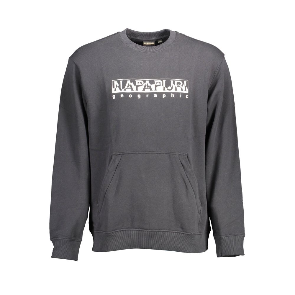 Napapijri Black Cotton Sweater