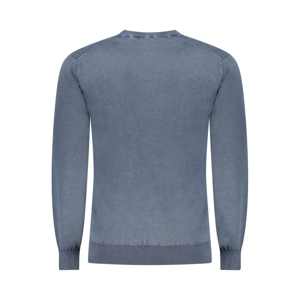 Guess Jeans Blue Cotton Sweater