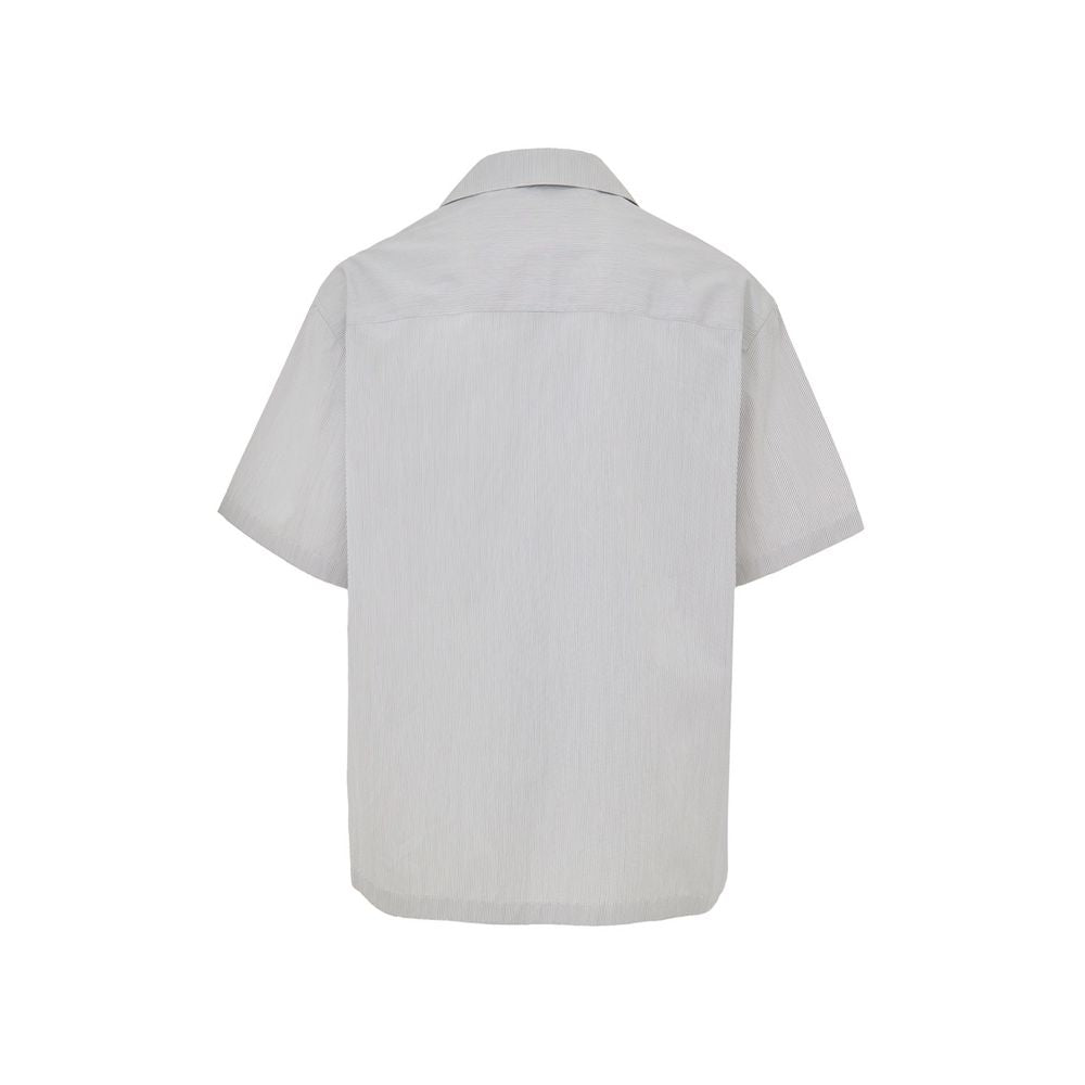 Jil Sander Blue Cotton Shortsleeve