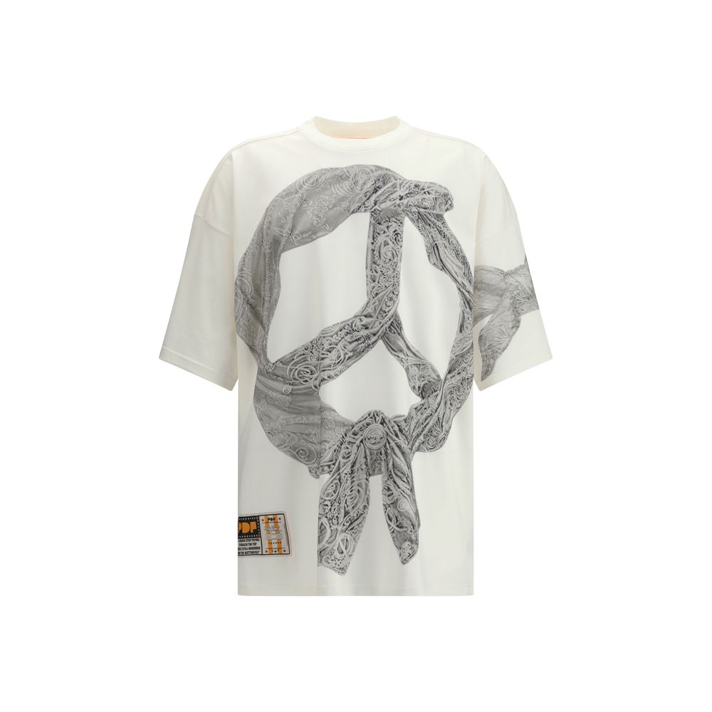 PDF Channel The Boy White Flake T-Shirt