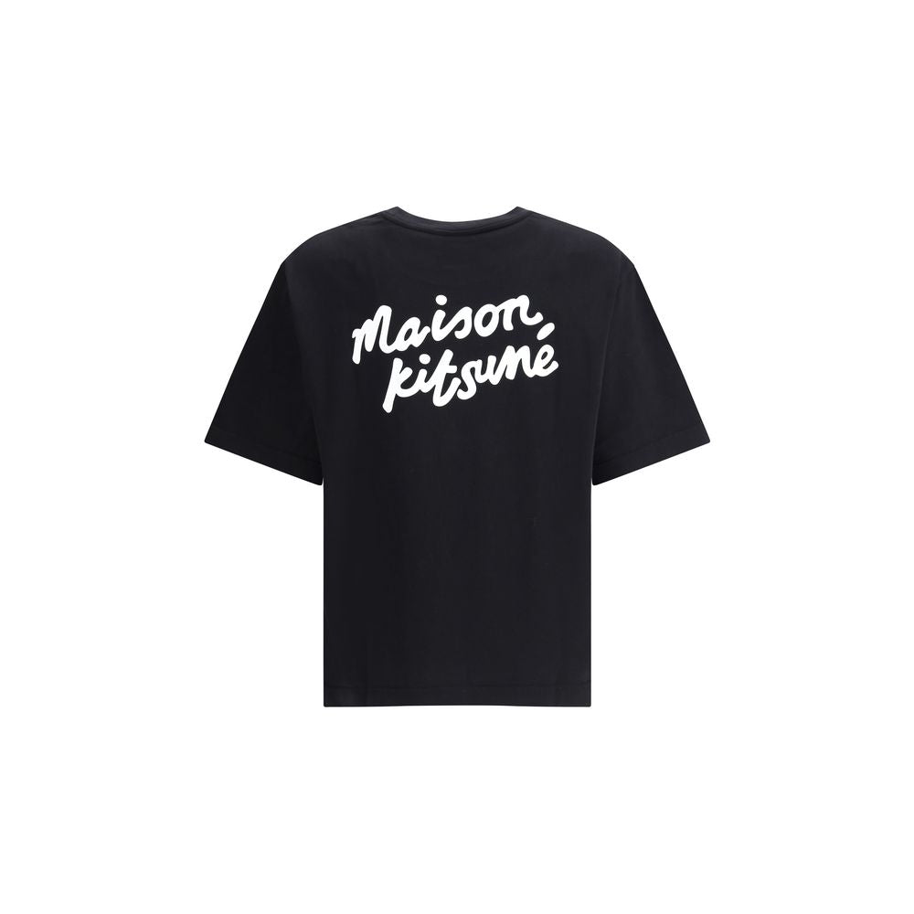 Maison Kitsuné Contrast logo T-Shirt