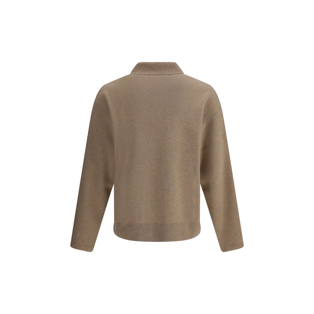 Jacquemus Nude Sweater in merino wool
