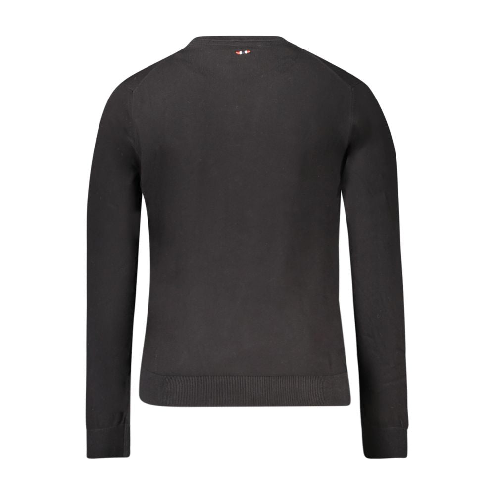 Napapijri Black Cotton Sweater