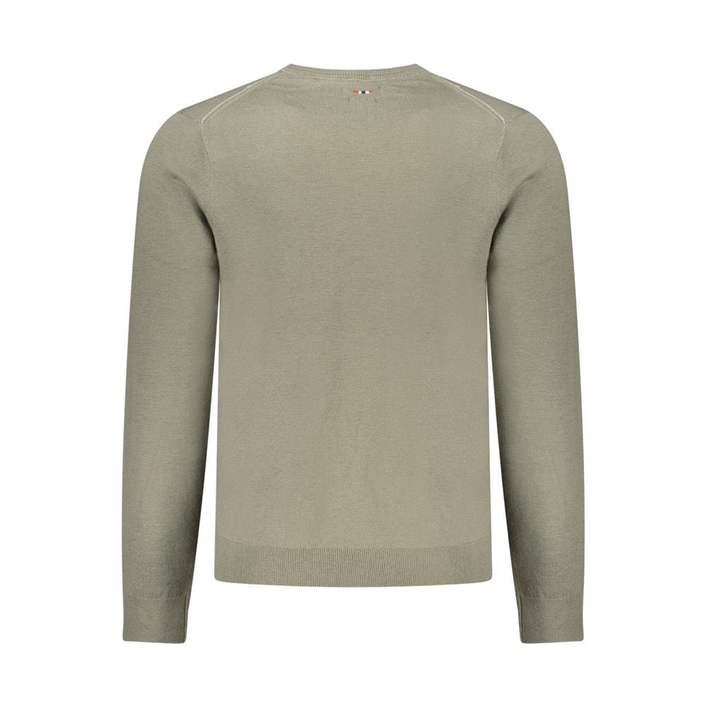 Napapijri Green Wool Sweater