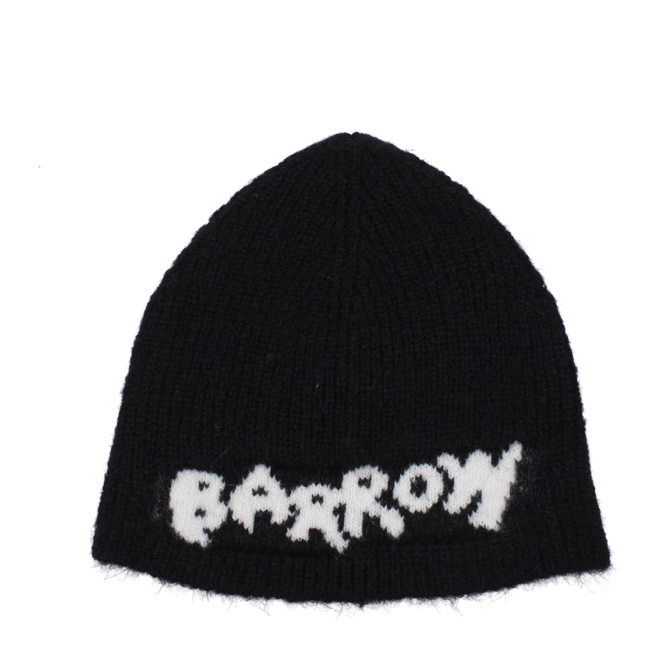 Barrow Black Marabou Beanie