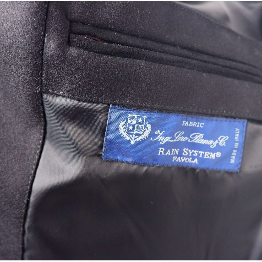 Loro Piana Made in Italy Blue Wool Sleveless Jacket