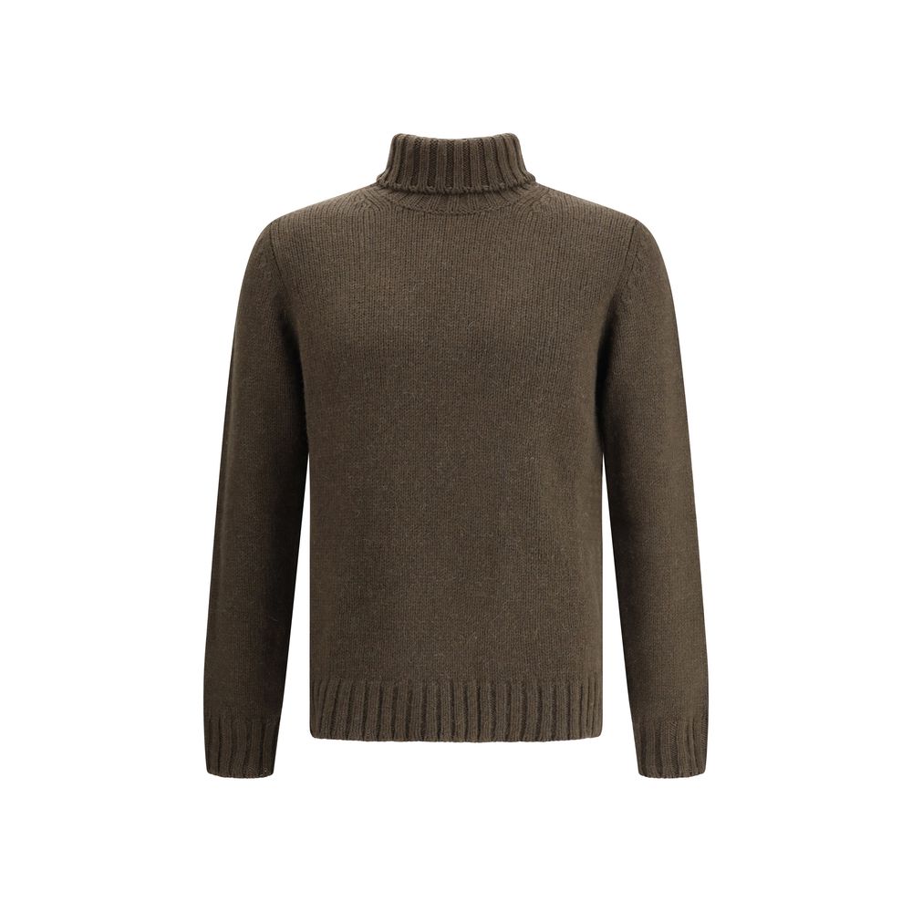Aragona Cashmere Braided-knit Turtleneck Sweater