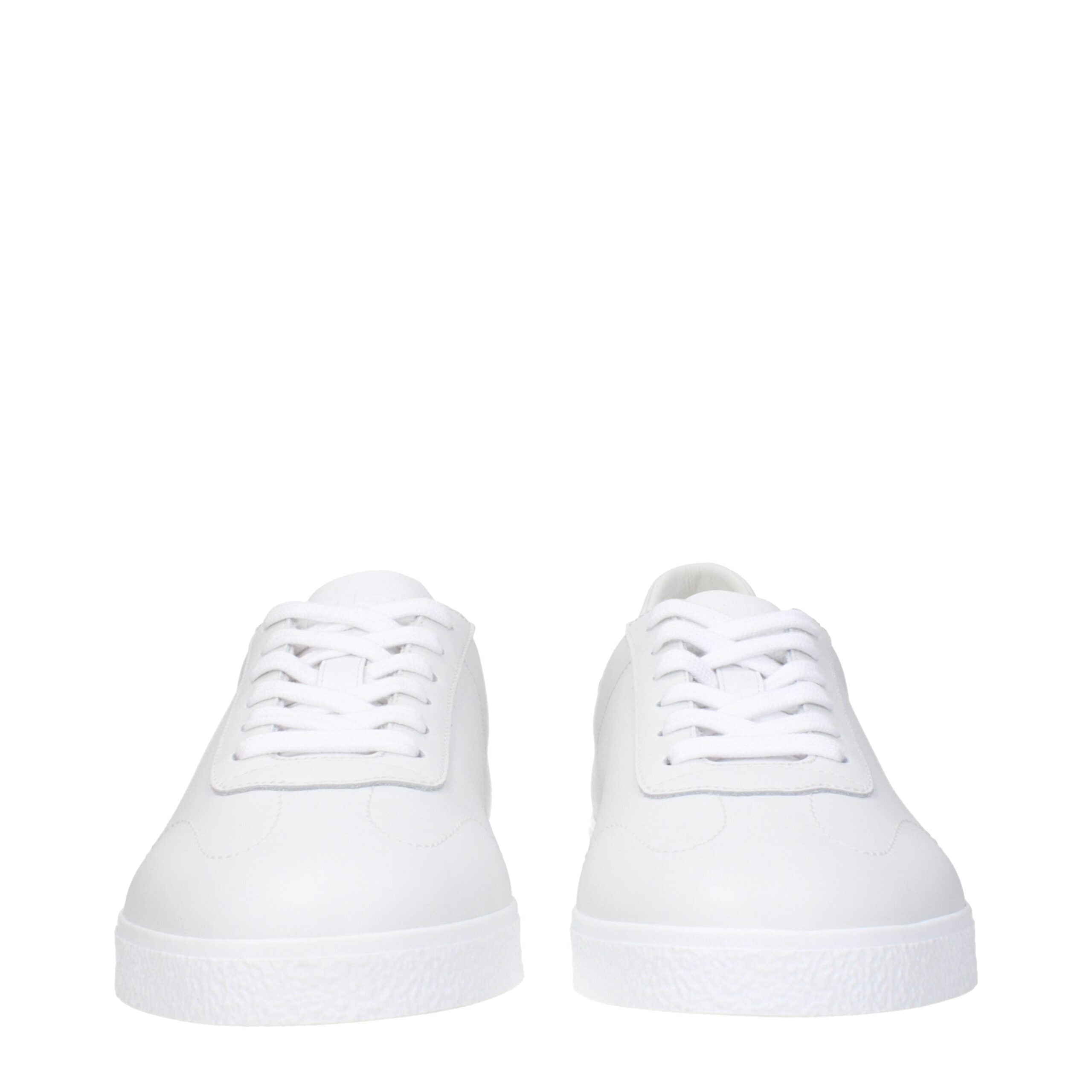 Givenchy White Leather Low Tops