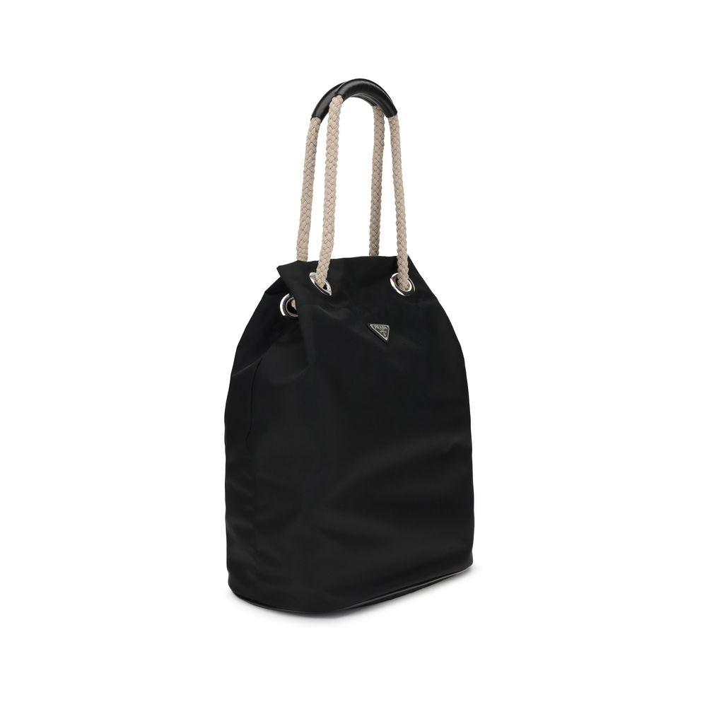 Prada Medium Mariner Re-Nylon Bucket Bag