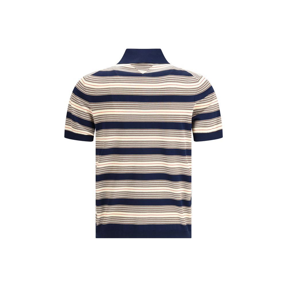 Prada Striped cotton Polo