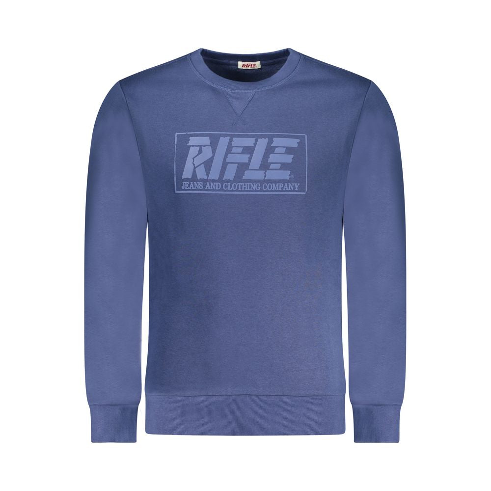Rifle Blue Cotton Sweatshirt