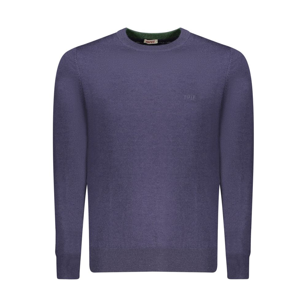 Rifle Blue Wool Sweater