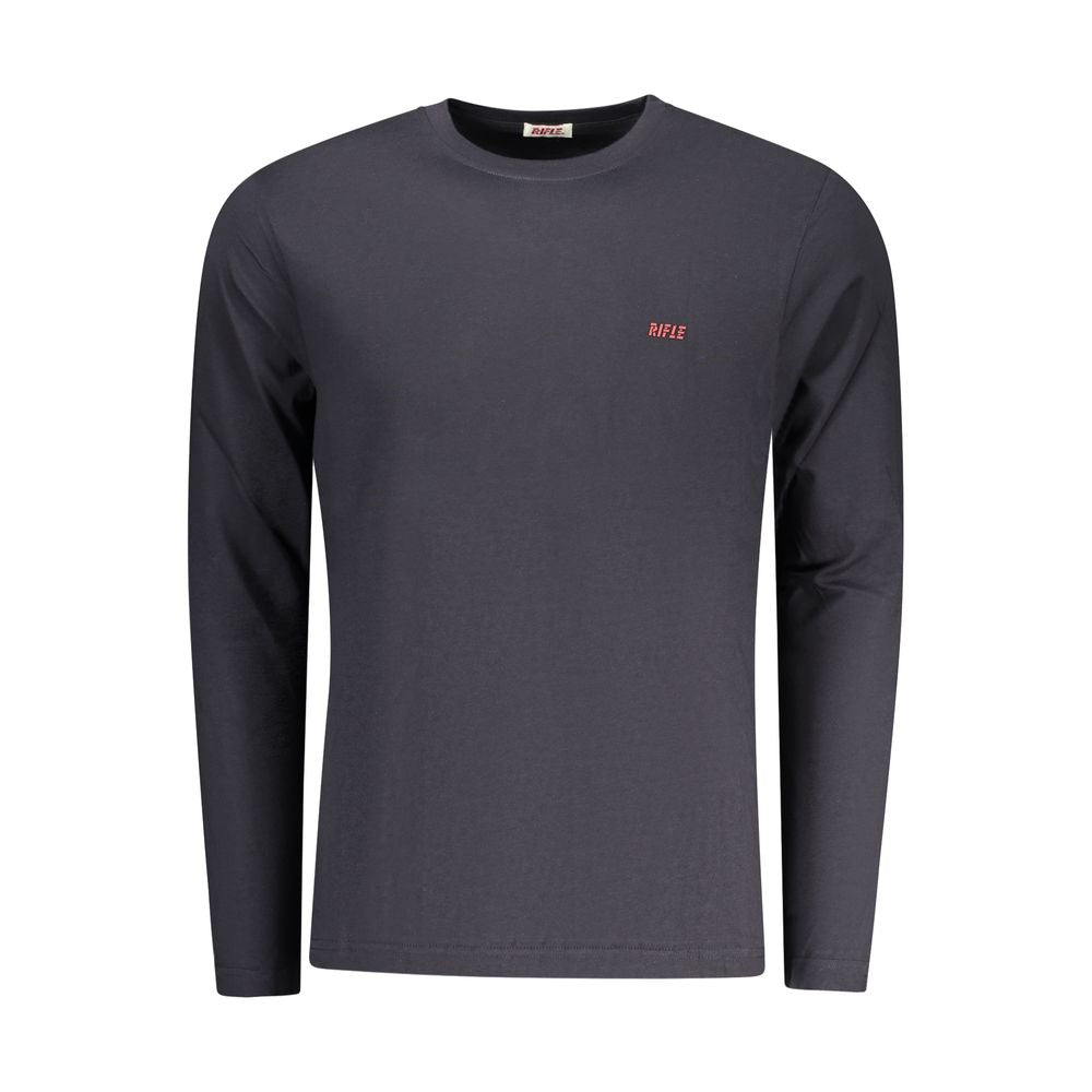 Rifle Blue Cotton T-Shirt