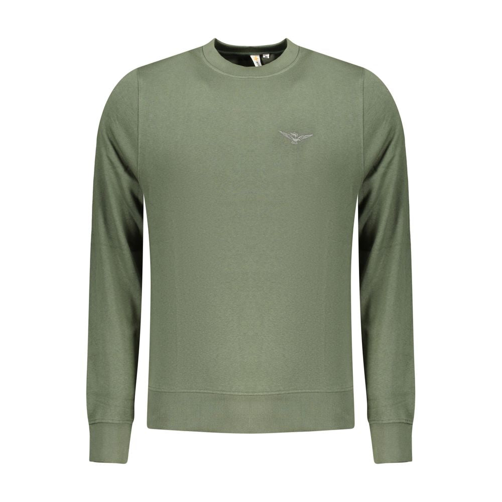 Accademia Militare Green Cotton Sweatshirt