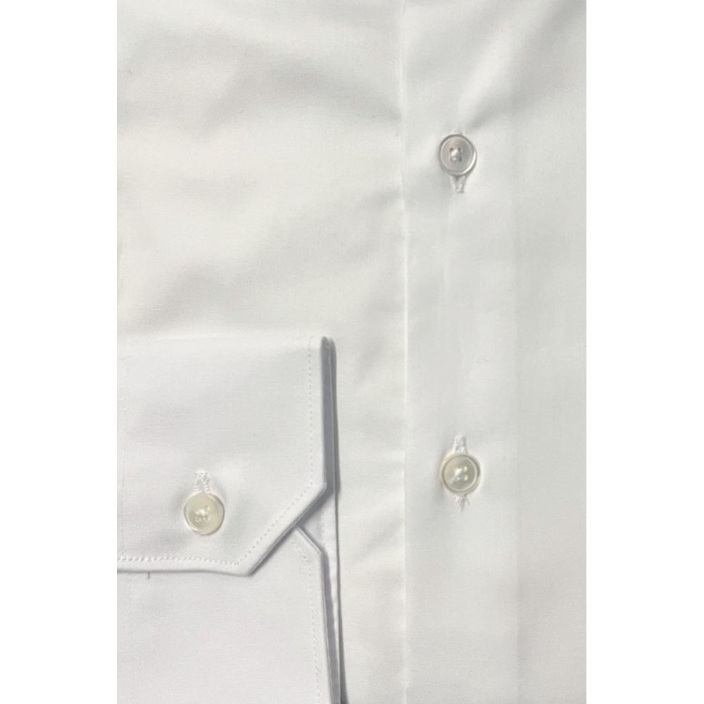 Bagutta White Cotton Shirt