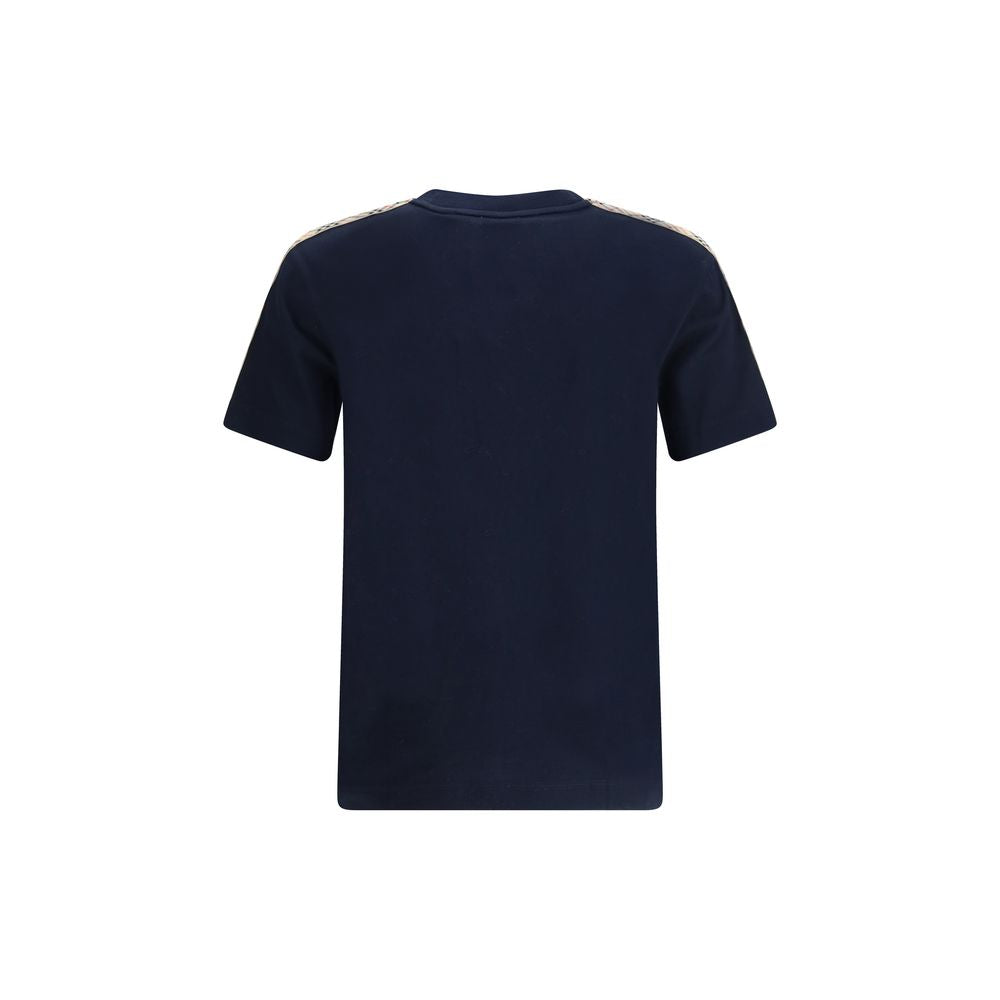 Burberry Blue Cotton T-Shirt
