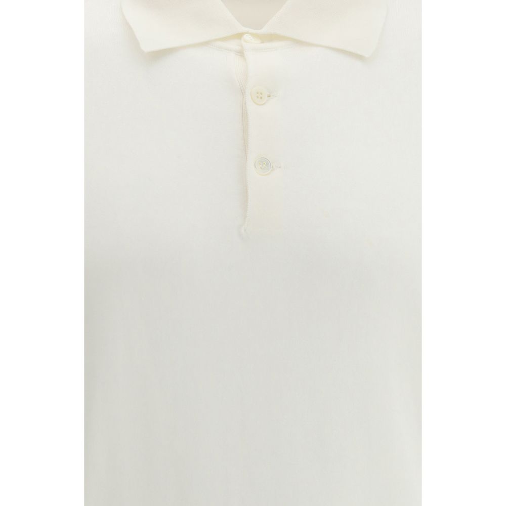 Brunello Cucinelli Cream Cotton Shirt