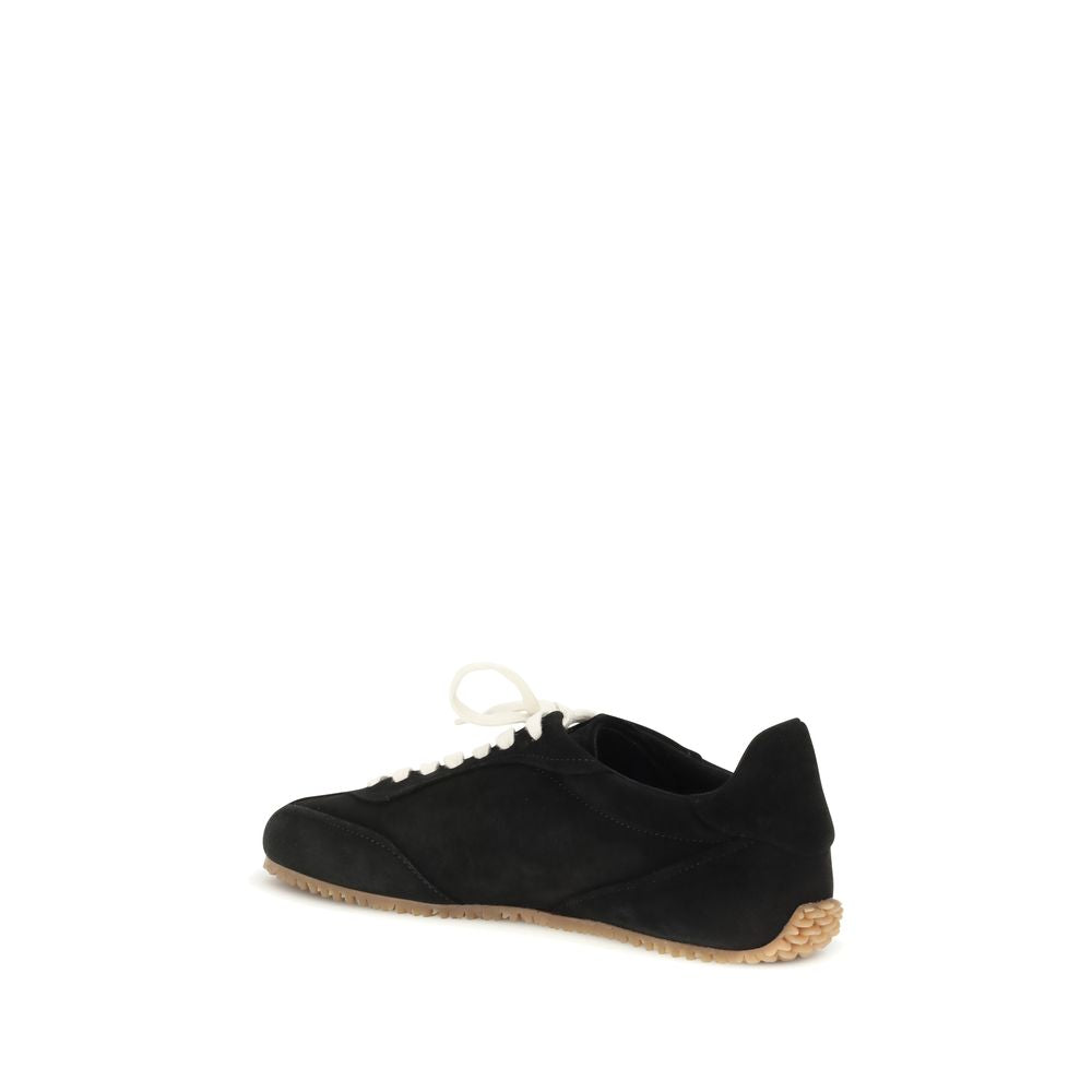 Axel Arigato Black Calf Leather Bos Taurus Low Top Sneakers