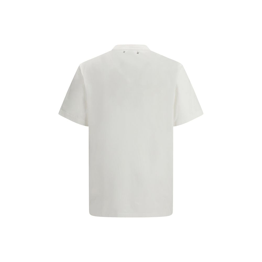 Golden Goose White Cotton T-Shirt