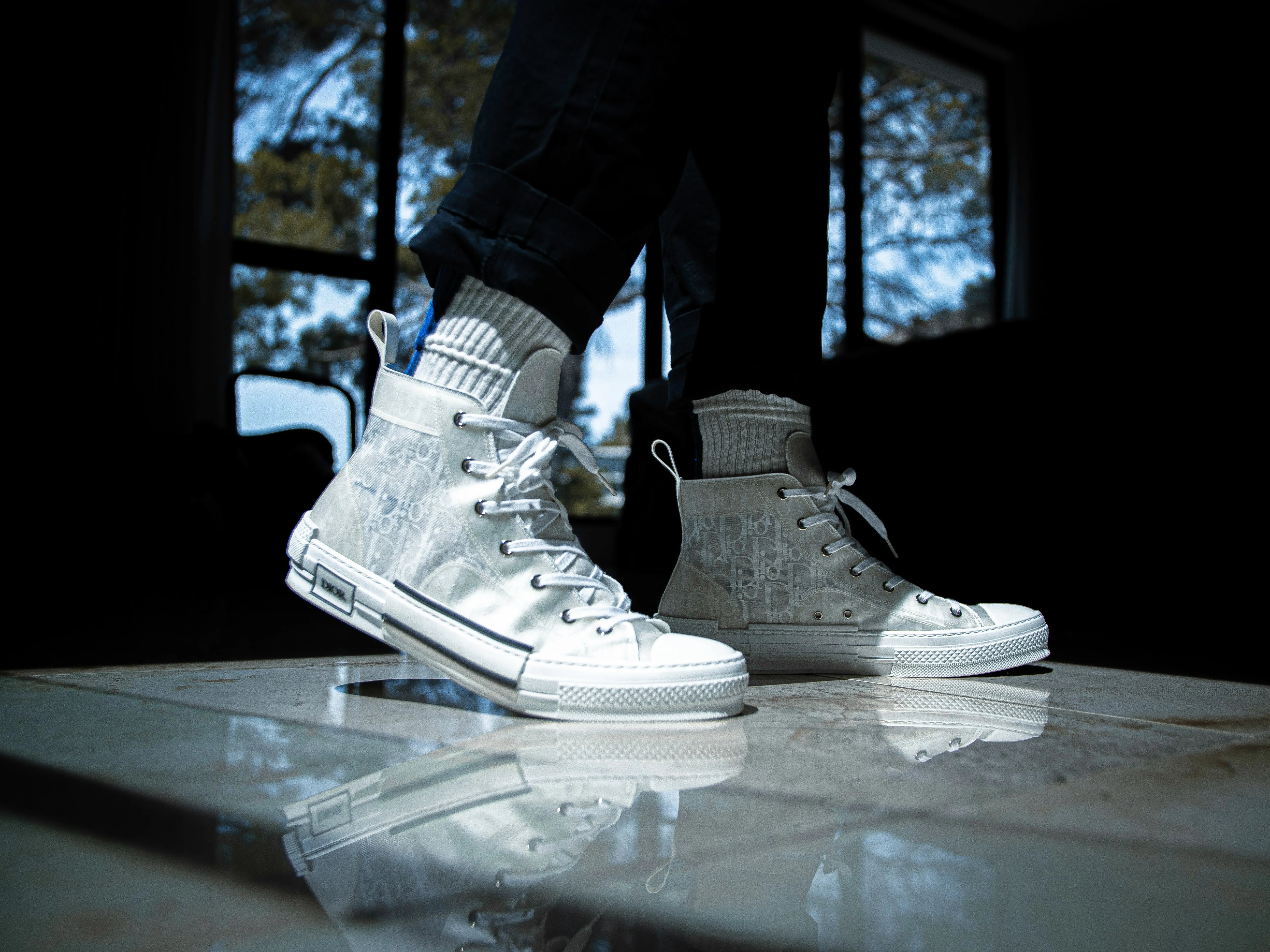 Dior herensneakers. verkrijgbaar bij The Gentlemen's Vault met gratis verzending en 14 dagen bedenktijd!